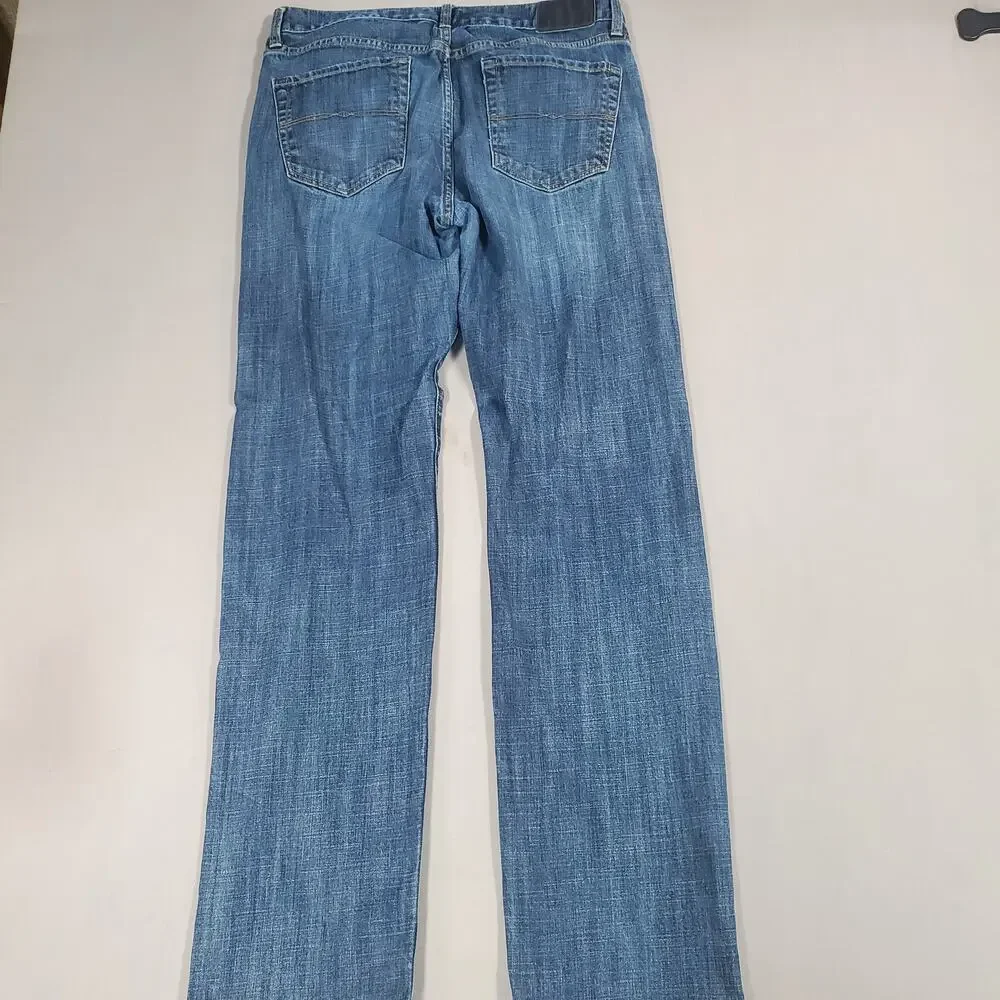 Lucky Brand 329 Mens Classic Straight Fit Jeans Size 34x34 Dark Wash